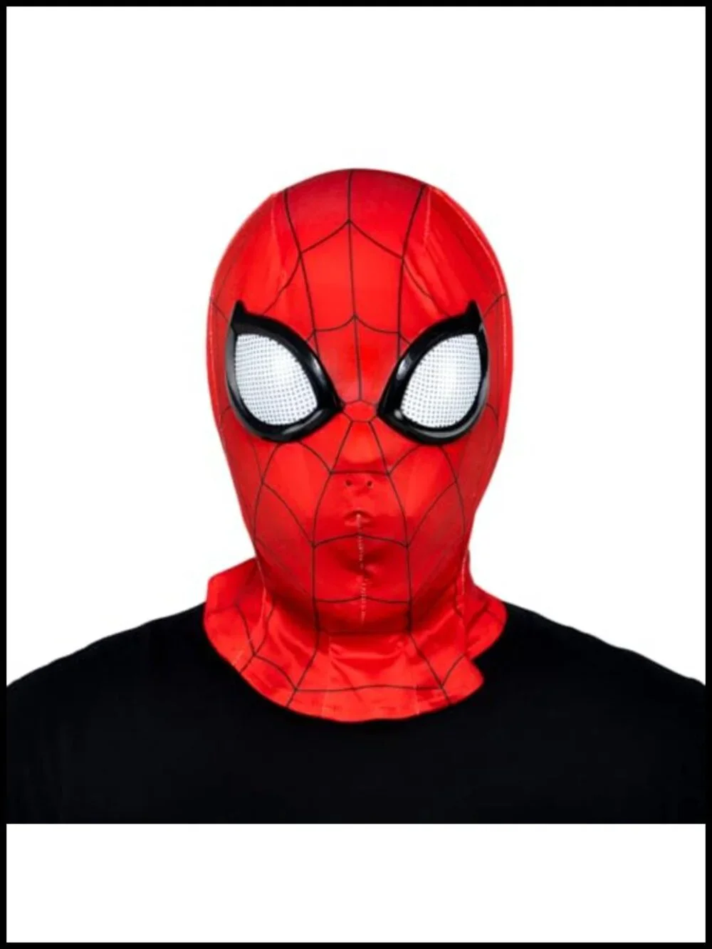 Marvel Spider-Man Zentai Mask Two-Way Stretch Spandex Halloween Costume
